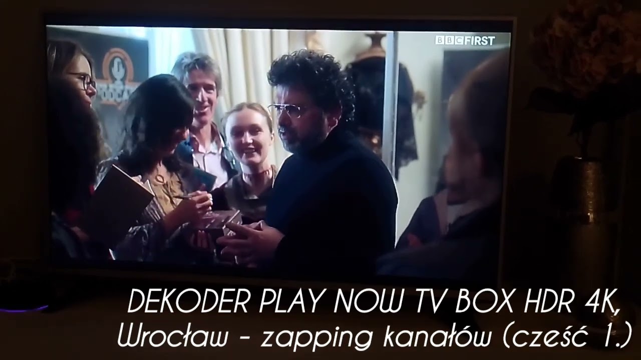 DEKODER PLAY NOW TV BOX HDR 4K - Zapping kanał&oacute;w, Wrocław 25.08.2025r. (Cześć 1) 