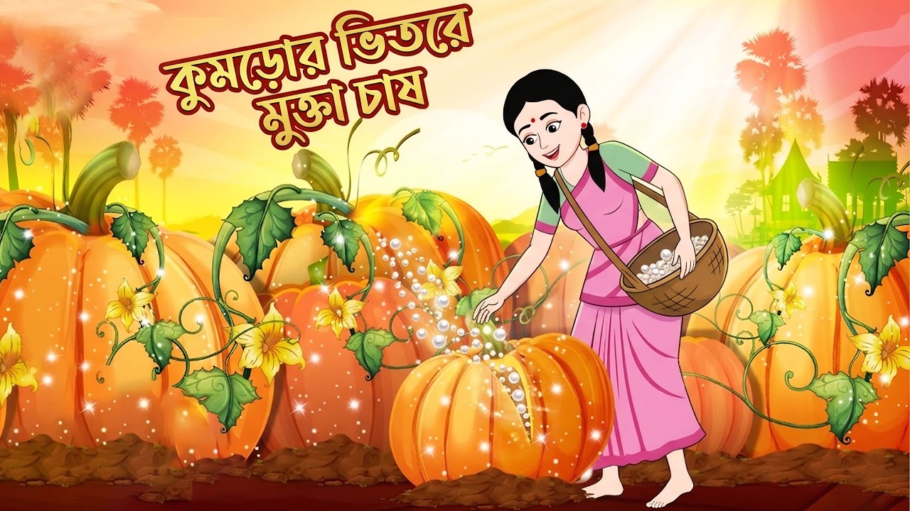 কুমড়োর ভিতরে মুক্তা চাষ! রহস্যময় কার্টুন Bangla cartoon। | Bangla Cartoon Jadur Golpo |
