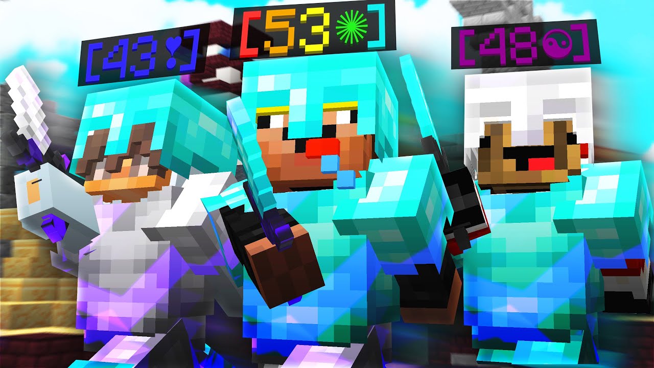 Super Sweaty Skywars w/ Fans