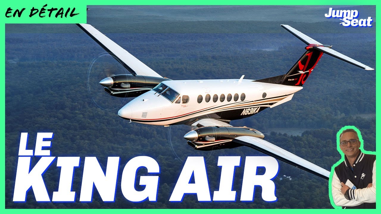 Le Beechcraft King Air à 50 ans... et toujours la forme ! #jumpseat