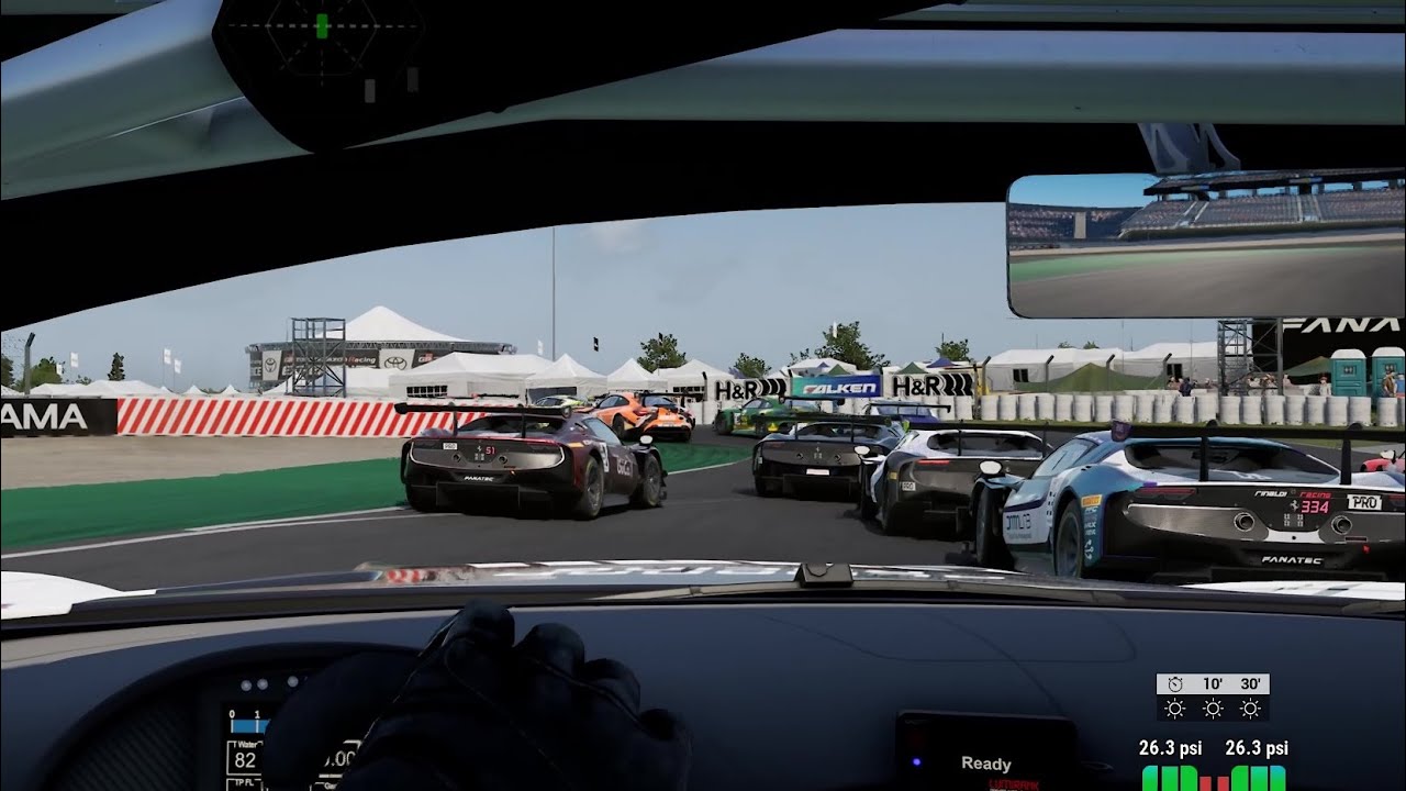 non-LFM Nordshleife public server RacePlace.de - lots of fun! Compilation from 3 races NUR24 N24