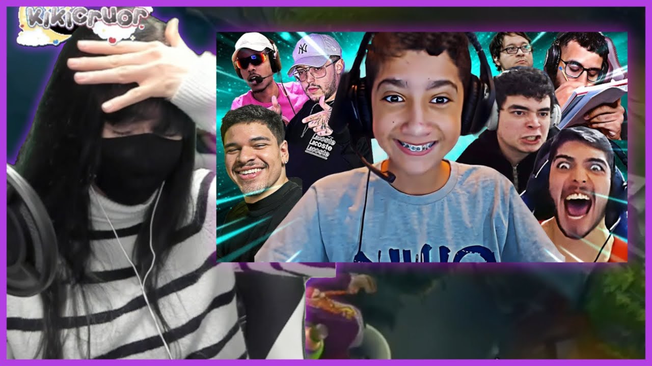 kiki react COMO OS STREAMERS REALMENTE JOGAM LEAGUE OF LEGENDS # 2 - brazilian league streamers 🌗