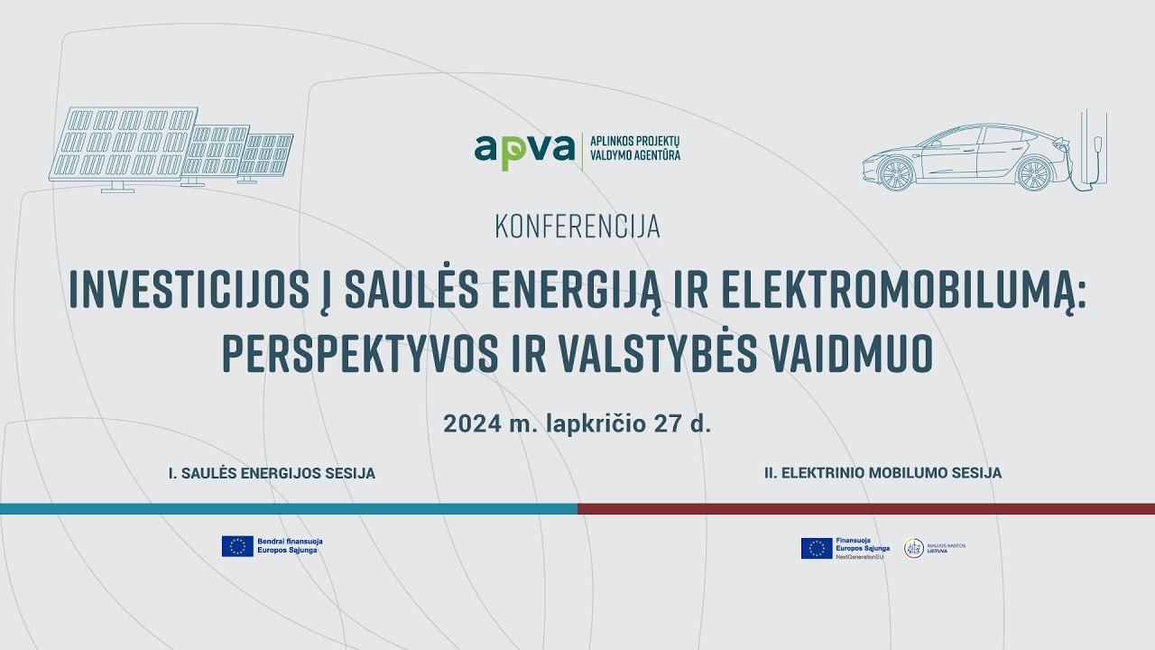 Investicijos į saulės energiją ir elektromobilumą: perspektyvos ir valstybės vaidmuo