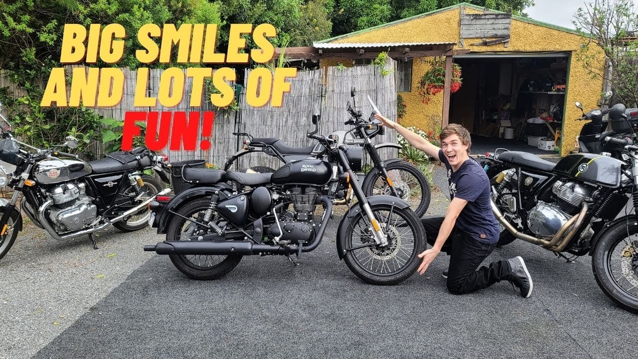 ОБЗОР ROYAL ENFIELD CLASSIC 500 | Широкие улыбки и море веселья