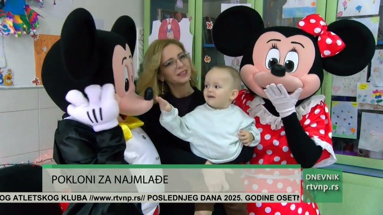 Pokloni za najmlađe pacijente na Dečijem odeljenju