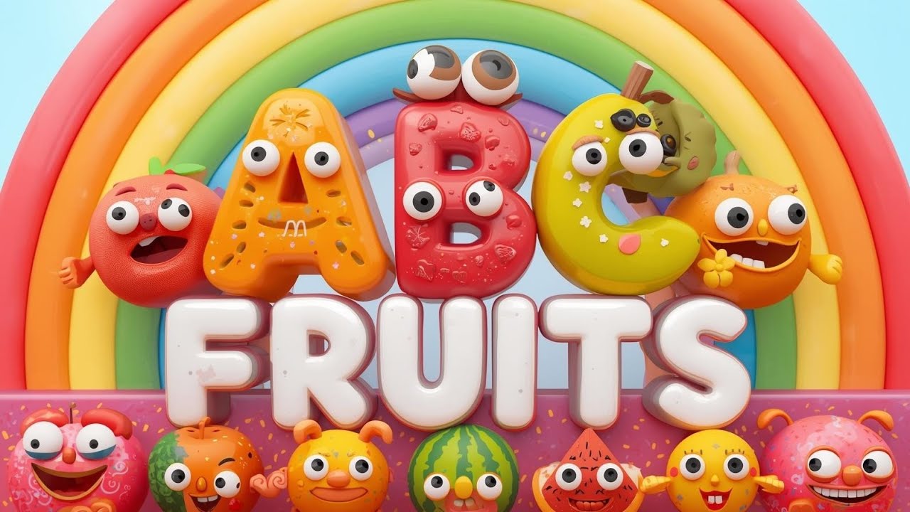 🍓 A to Z Fruits for Kids | Fun ABC Learning with Funny Fruits! | Edu kid Galaxy