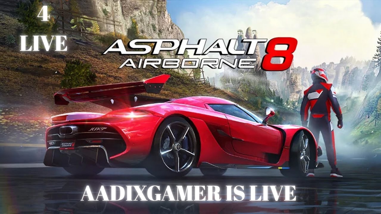 ANOTHER RACING GAME WITH ASPHALT 8 (live 4)#live