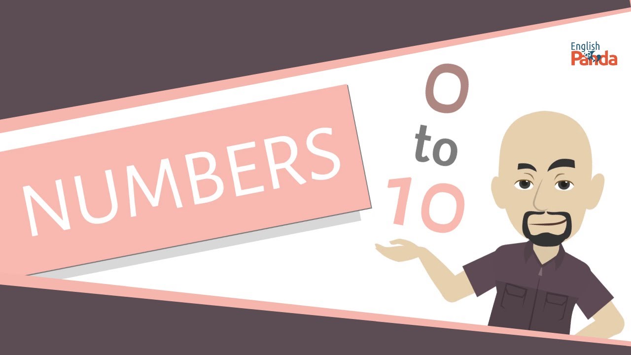 Numbers in English (from 0 to 10)
