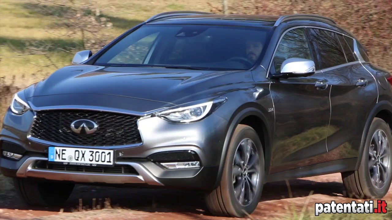 Infiniti QX30 2.2d DCT AWD, prova su strada