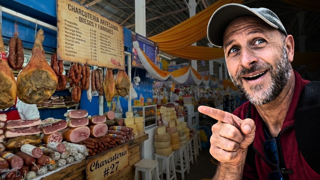 El mercado de Cusco que nadie te muestra | Comida que existe desde tiempos incas 🇵🇪
