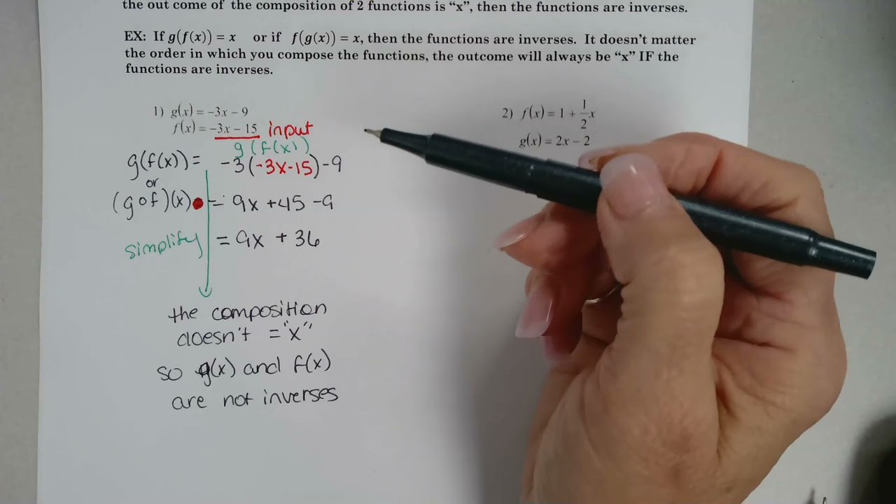 Notes 4 5 Prove Inverses