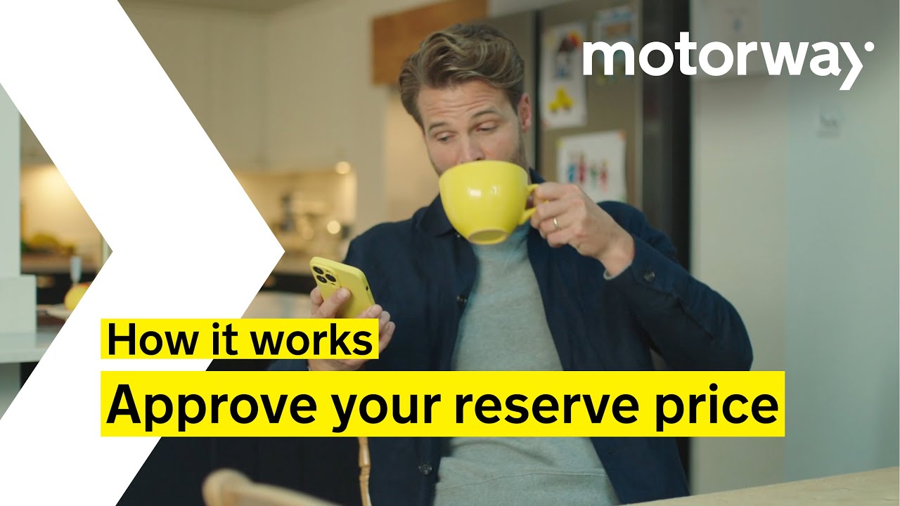 Motorway | How it works: approve your reserve price (3 of 5)