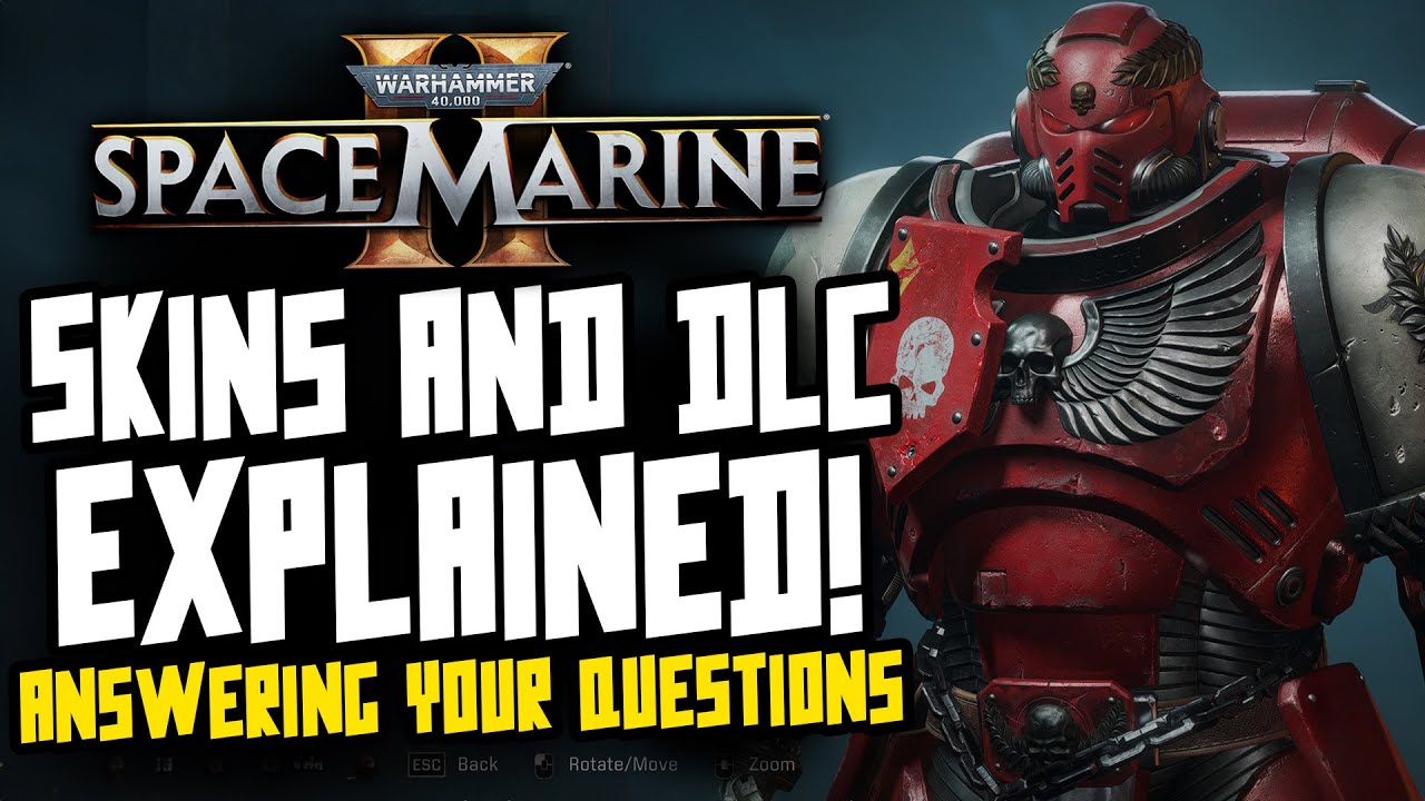 Space Marine 2 CHAPTER SKINS, DLC, CROSSPLAY Explained!