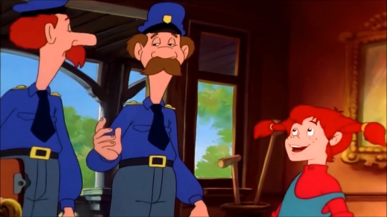 Pippi Longstocking 1997: (Clip 9/15) Pippi And The Police