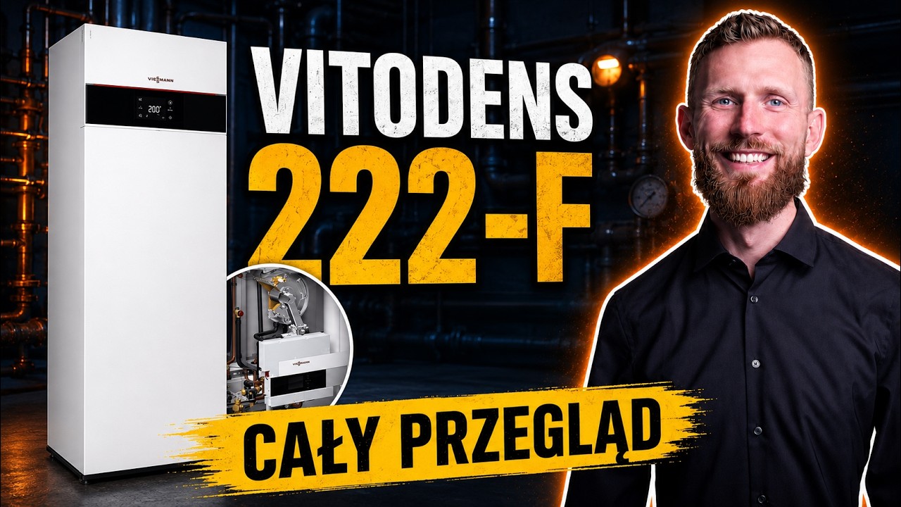 Viessmann VITODENS 222-F - cały PRZEGLĄD kotła