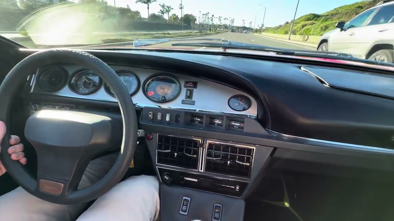 1975 Maserati Merak Driving