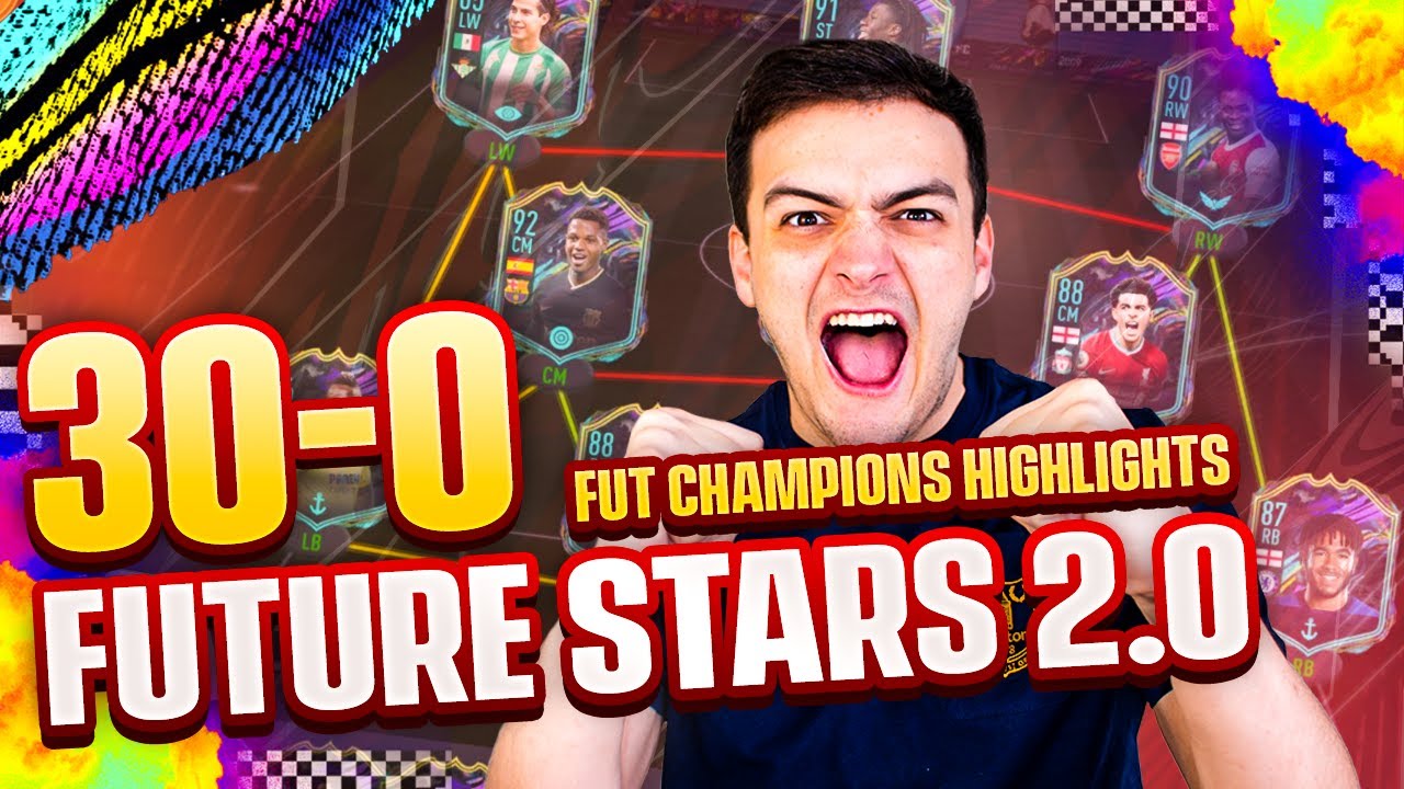 30-0 ON FUT CHAMPIONS w/ A FULL FUTURE STARS TEAM!! FIFA 21