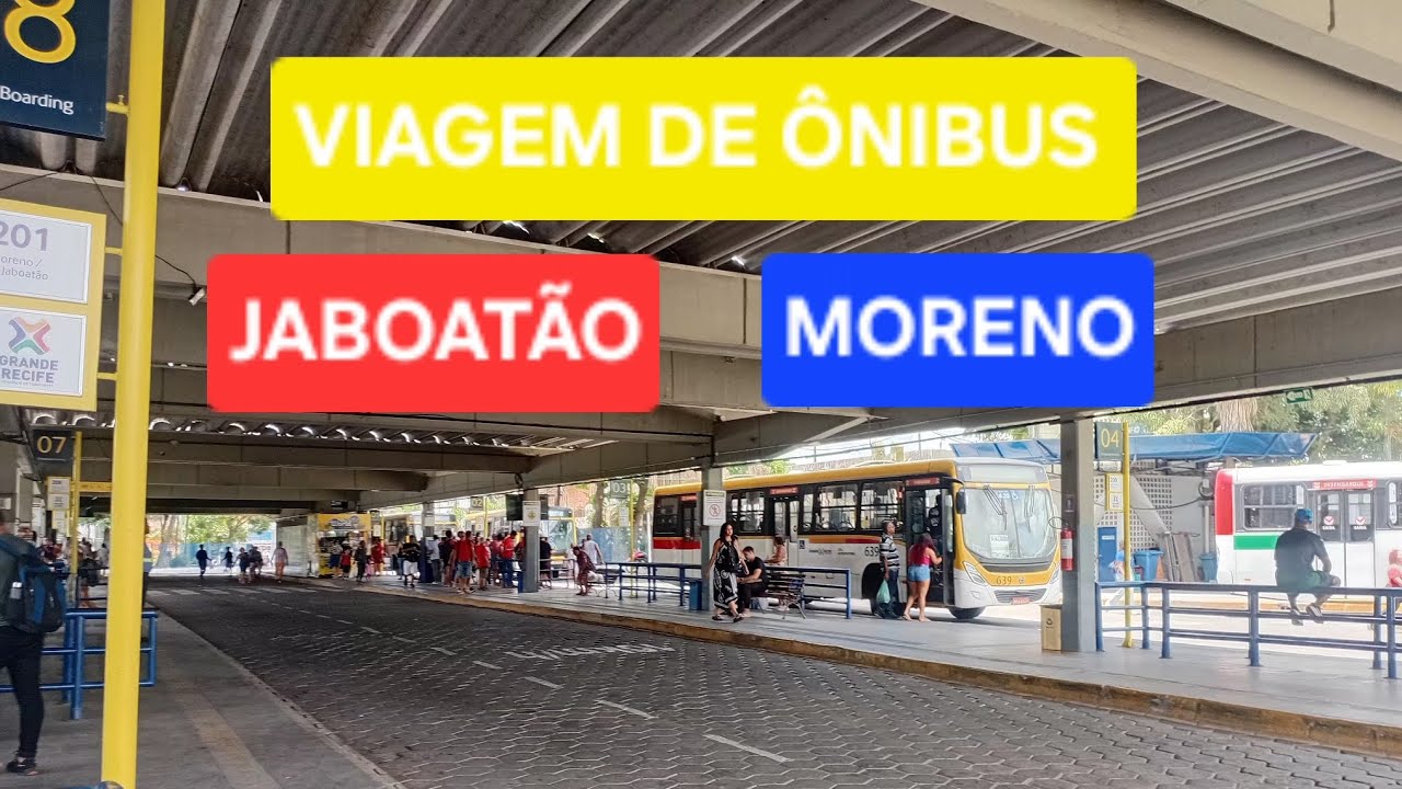 VIAGEM DE ONIBUS DE JABOATAO A MORENO HOJE DIA 24 DE JANEIRO DE 2026
