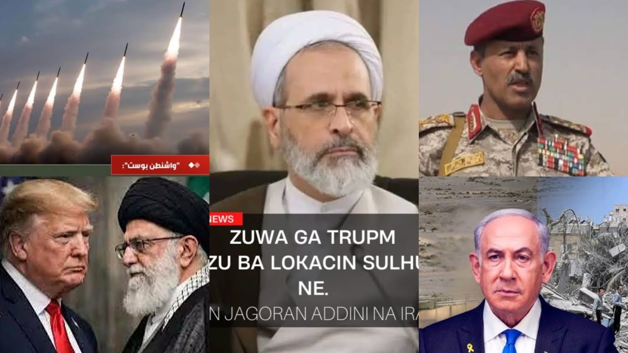 Yanzu yanzu sabon shugaban kasar iran ya tora sako ga America da Isra'ila