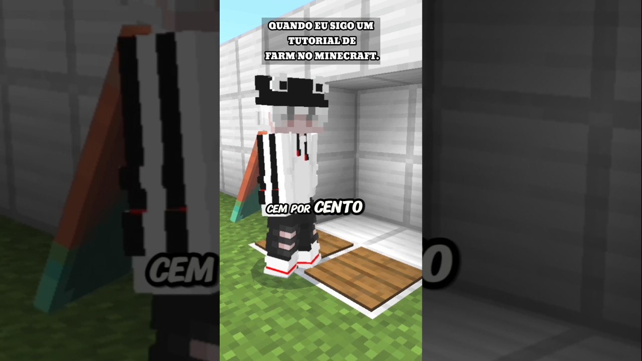 100% ACEITEI!!! #minecraft #humor