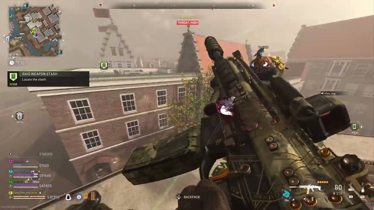 CoD DMZ Vondel - meeting a couple of cheeky solo's