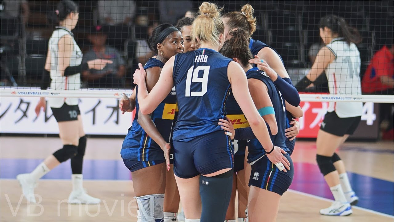 Sarah Fahr The most powerful Italian women's national volleyball team right now #volleyballgirls