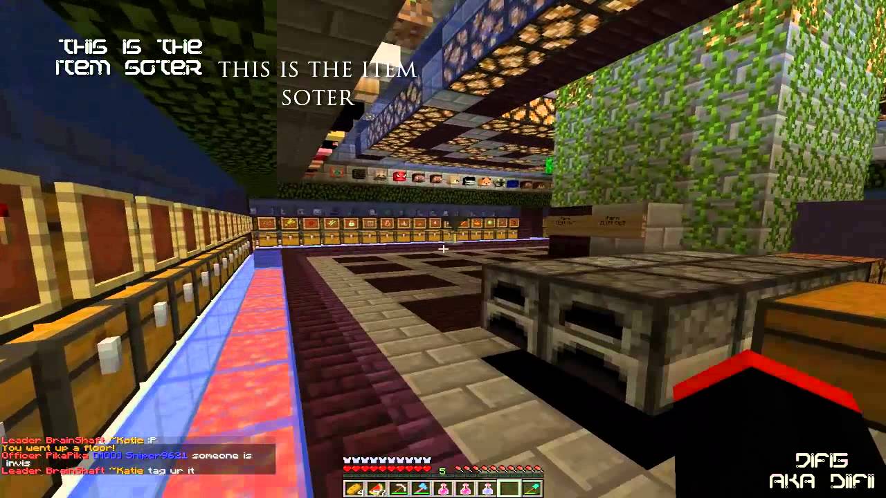 Choicecraft Factions mynameis base tour(old map)
