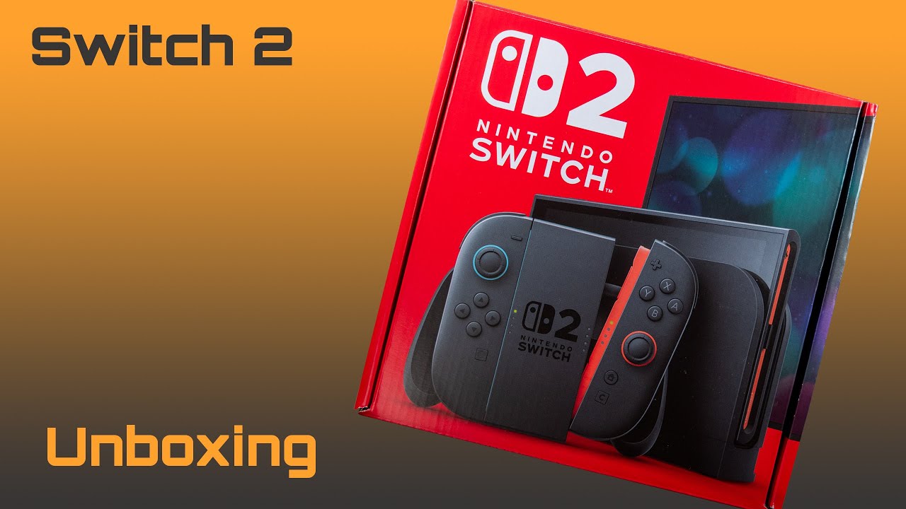 Nintendo Switch 2 Unboxing