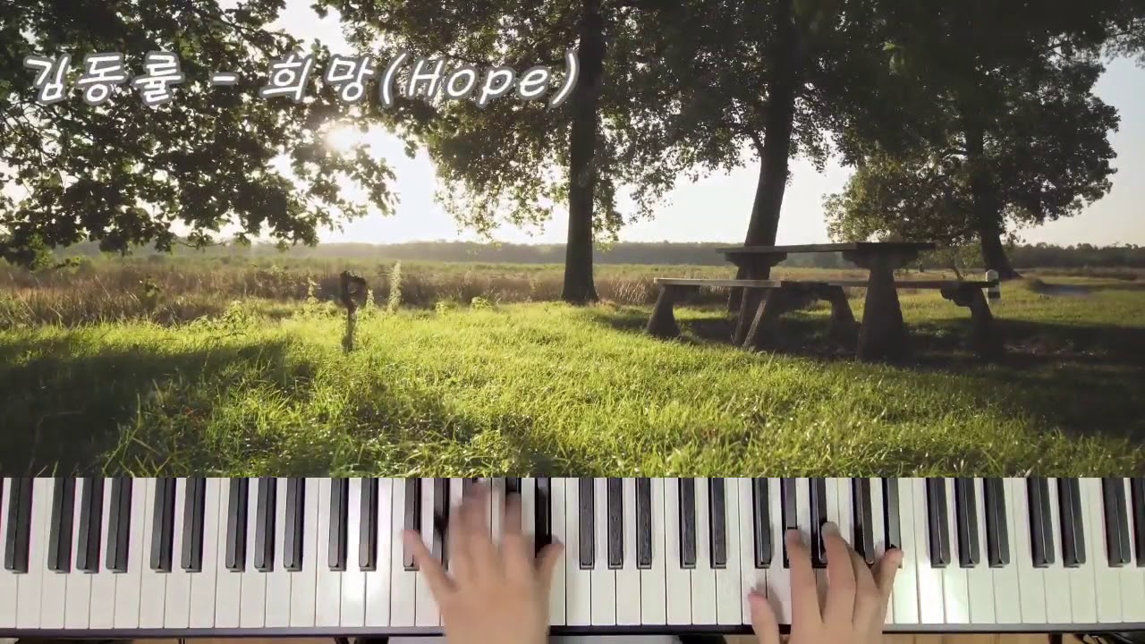 김동률(Kim Dong Ryul) - 희망(Hope) 피아노 연주