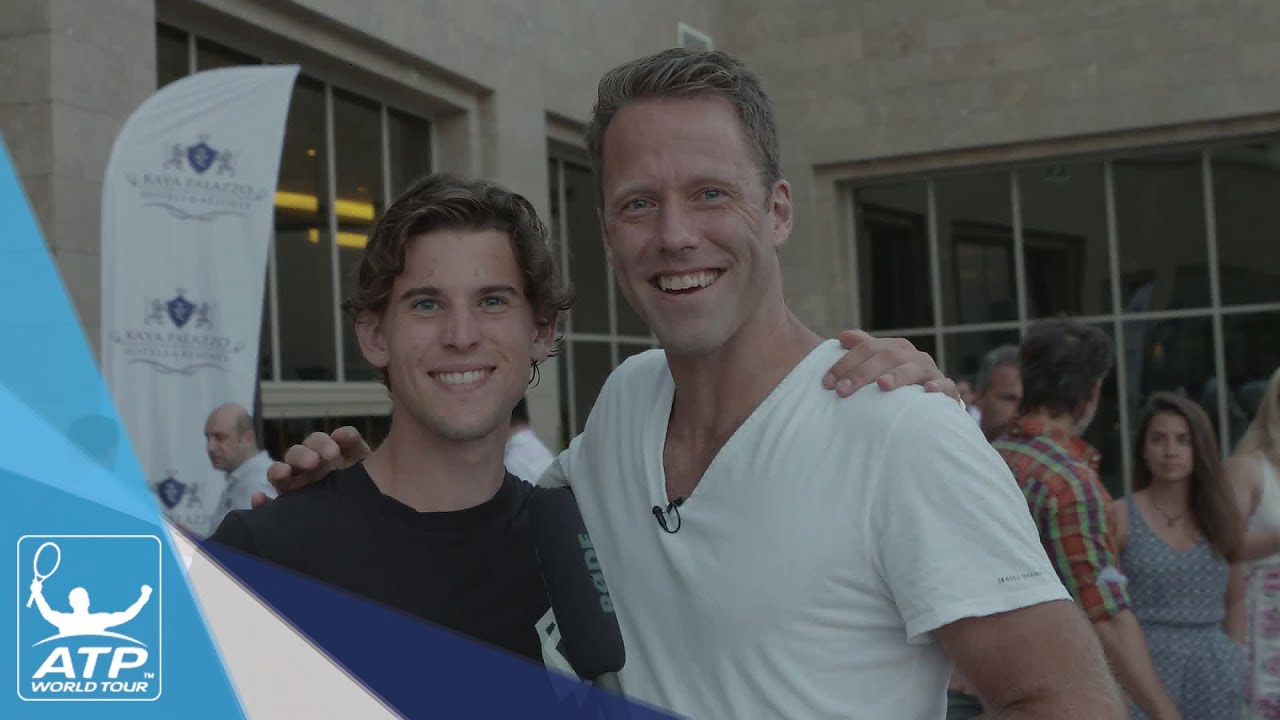 Lindstedt Interviews Thiem And More At Antalya Party 2017