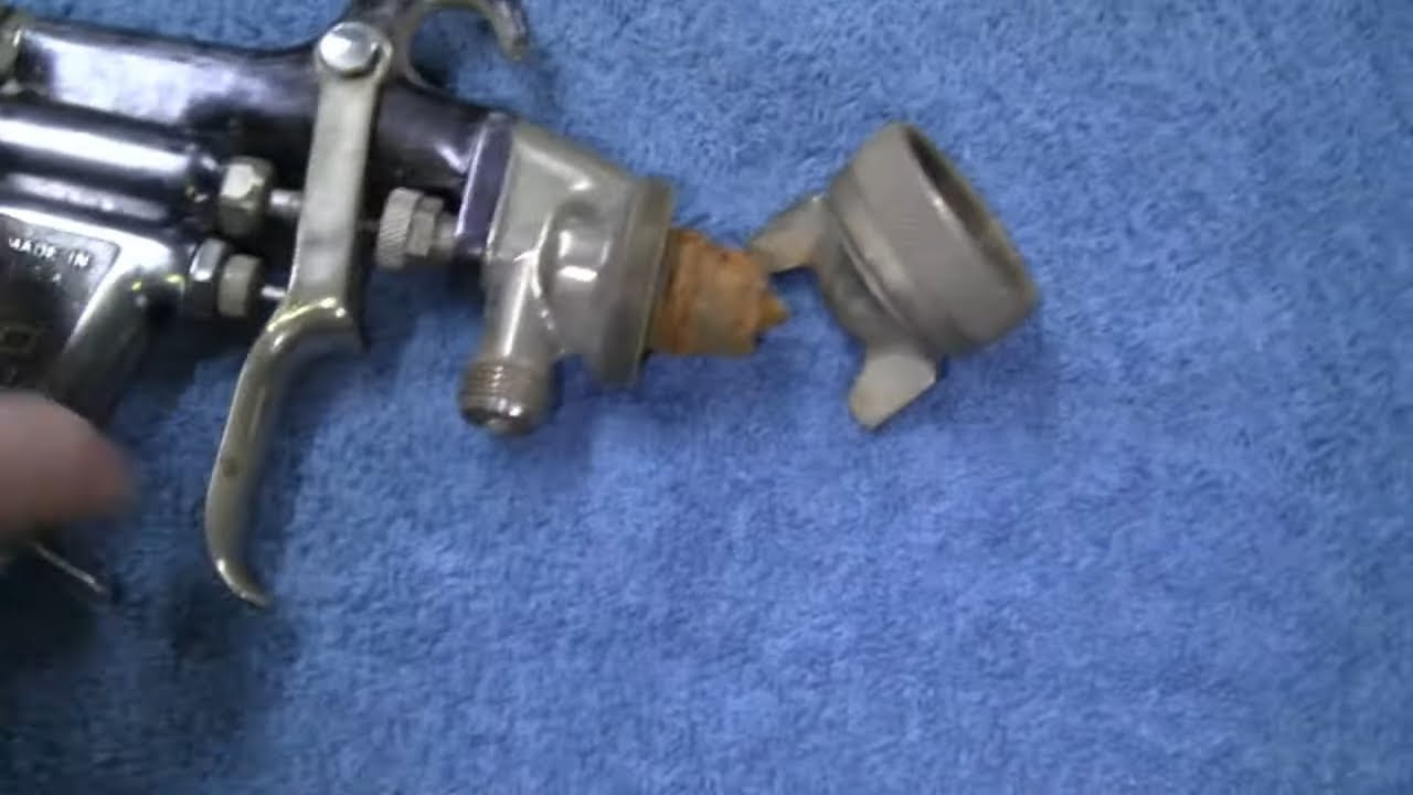VINTAGE BINKS MODEL 7 SPRAY GUN REFURBISH