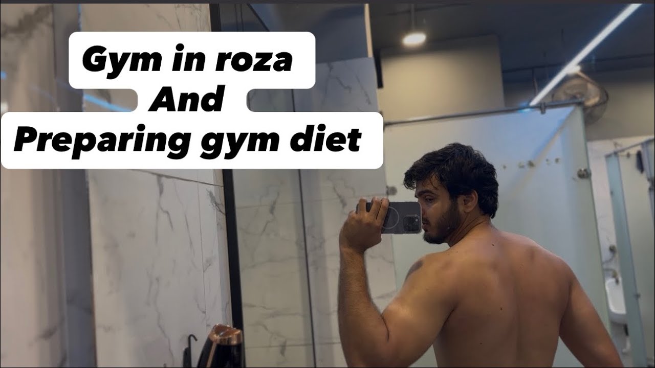 Day 4 || Gym in Roza 💪 | Preparing High Protein Diet During Ramadan