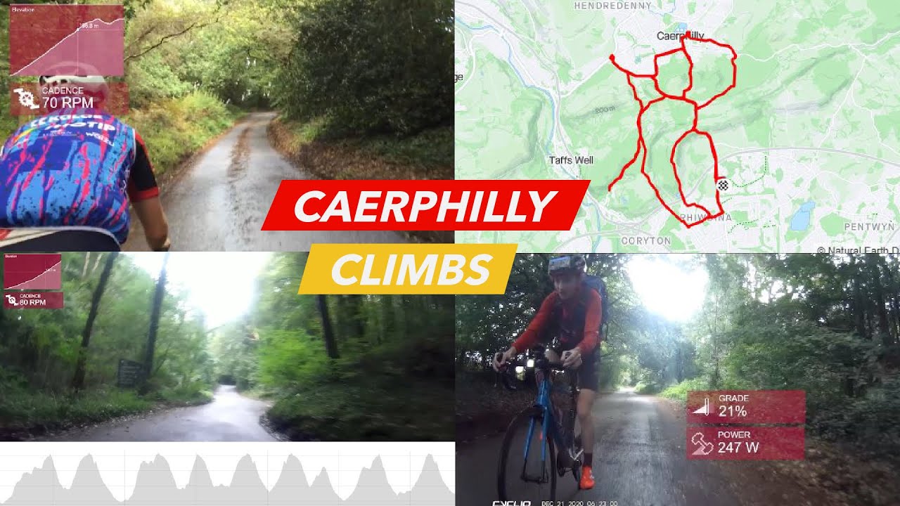 All the Ways to Climb Caerphilly Mountain