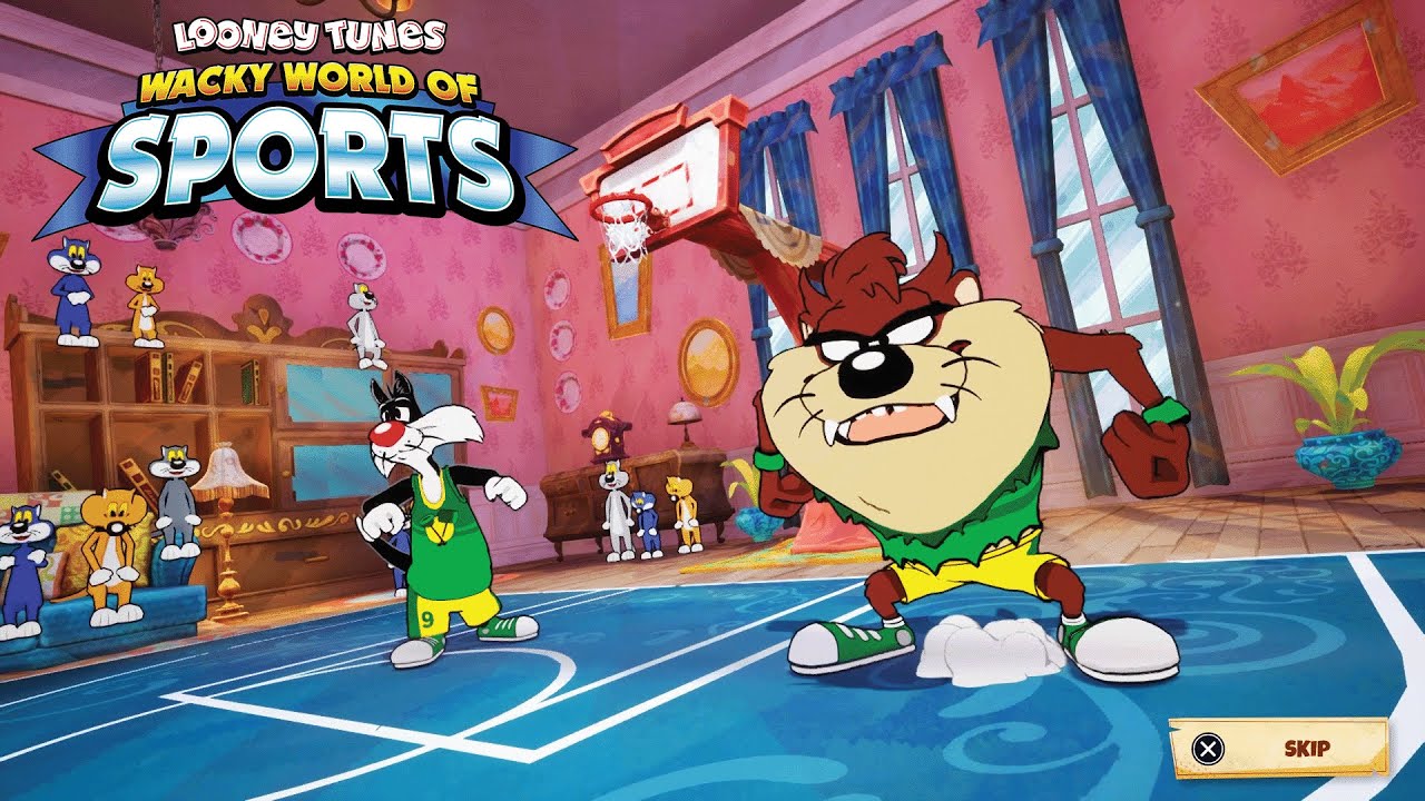 BRING THE HOUSE DOWN! - Granny's House Basketball | Looney Tunes: Wacky World of Sports