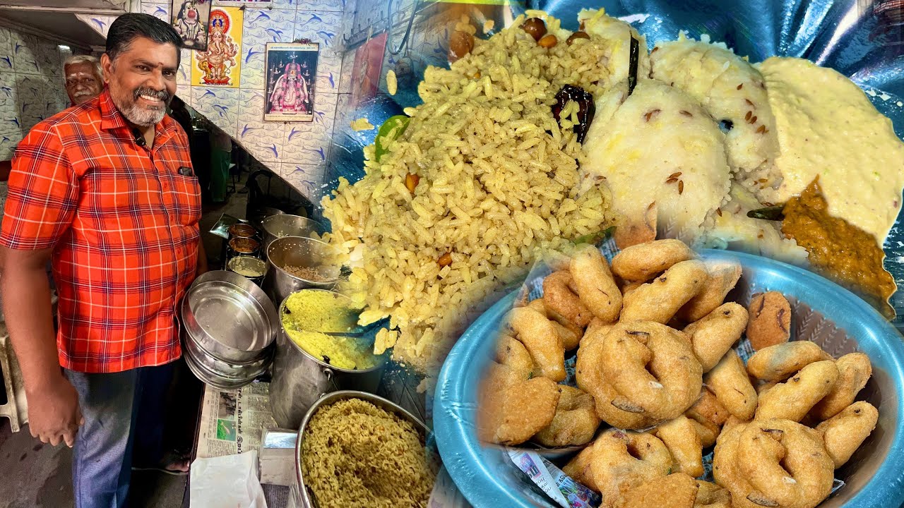 பிஸியான கடையில் அம்சமான Budget டிபன்  sekar tiffin centre- Karthiks View