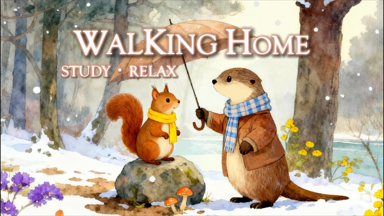 Otter’s Forest Encounter | Cozy Fantasy Journey Home Music #Celticmusic #Studymusic