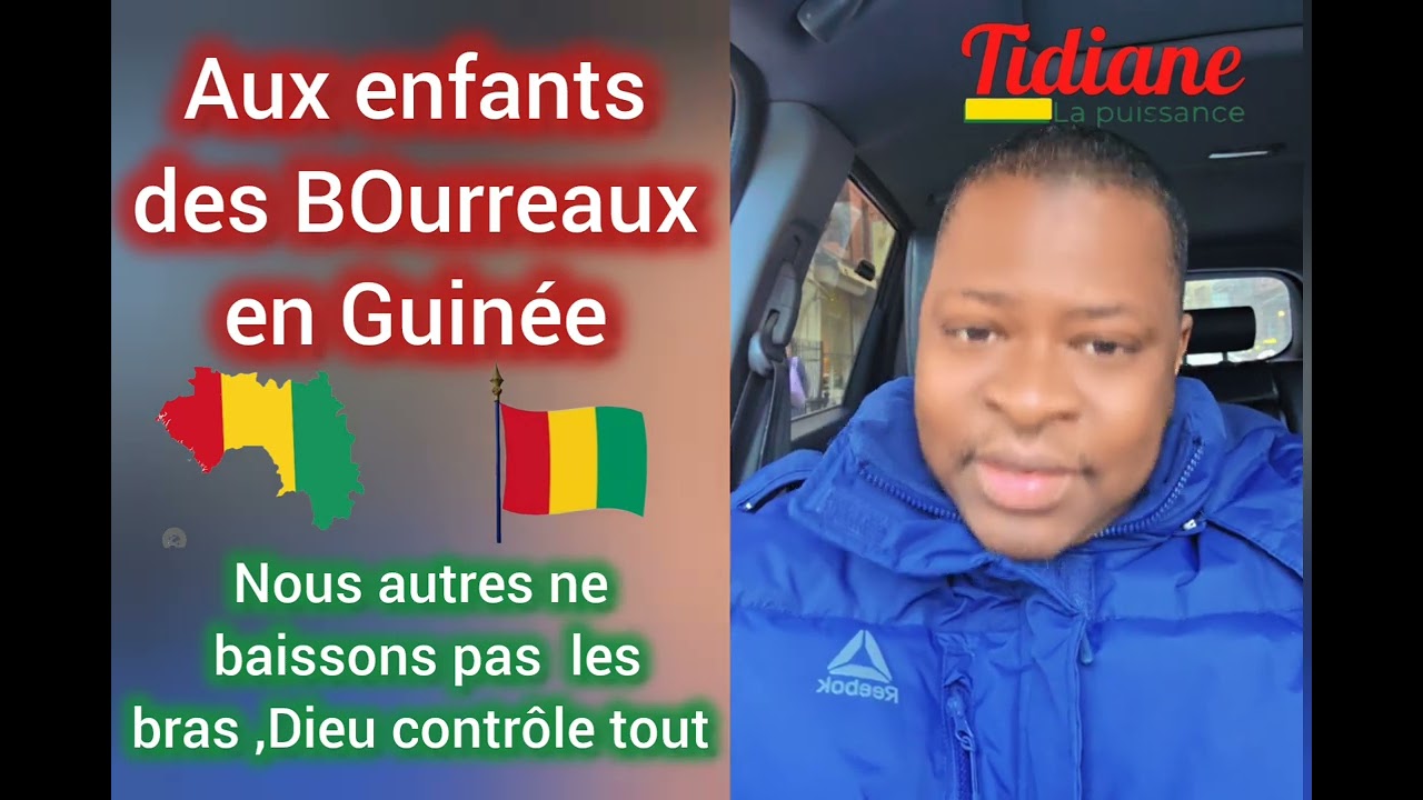 🚨 Aux enfants des BOurreaux en Guinée (CNRD). Le pouvoir est éphèmère. 