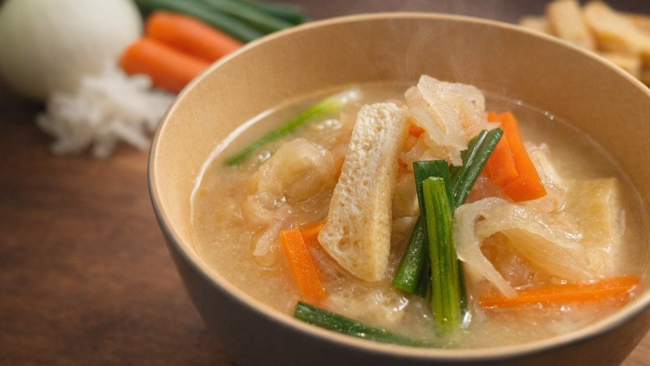 Dried Japanese Radish Miso Soup | No Dashi Needed | Tokyo