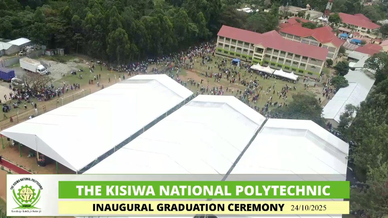 THE KISIWA NATIONAL POLYTECHNIC INAUGURAL GRADUATION CEREMONY
