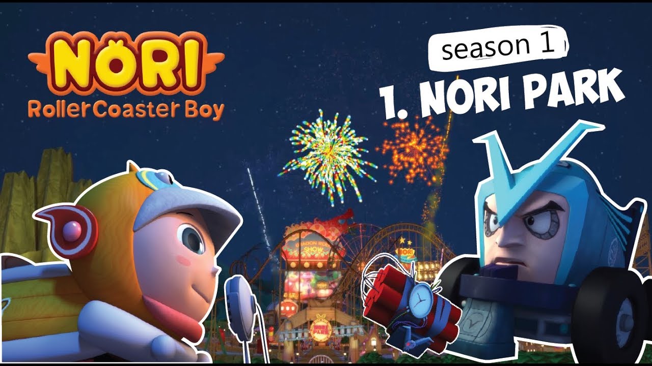 PREVIEW [Nori RollerCoaster Boy #1 Nori Park] English Animated TV Series for Kids