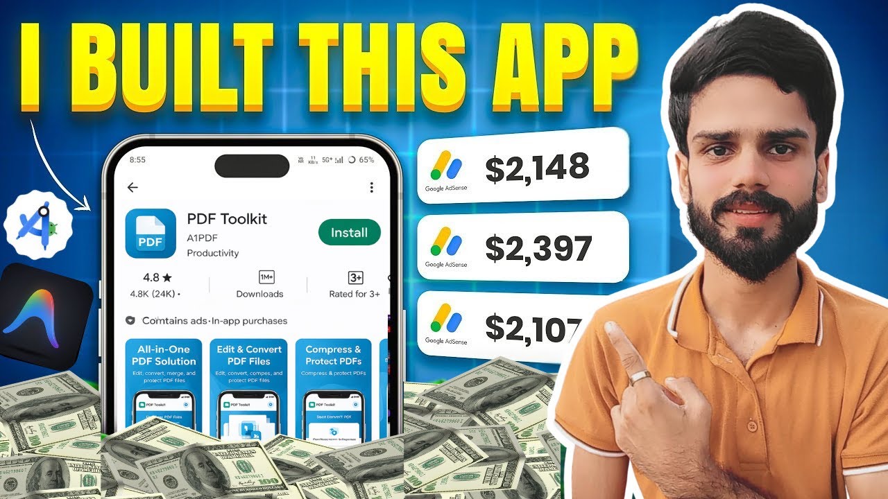 Web to App AI Kaise Banaye? 🤖 | Android Studio WebView Full Guide | 2026