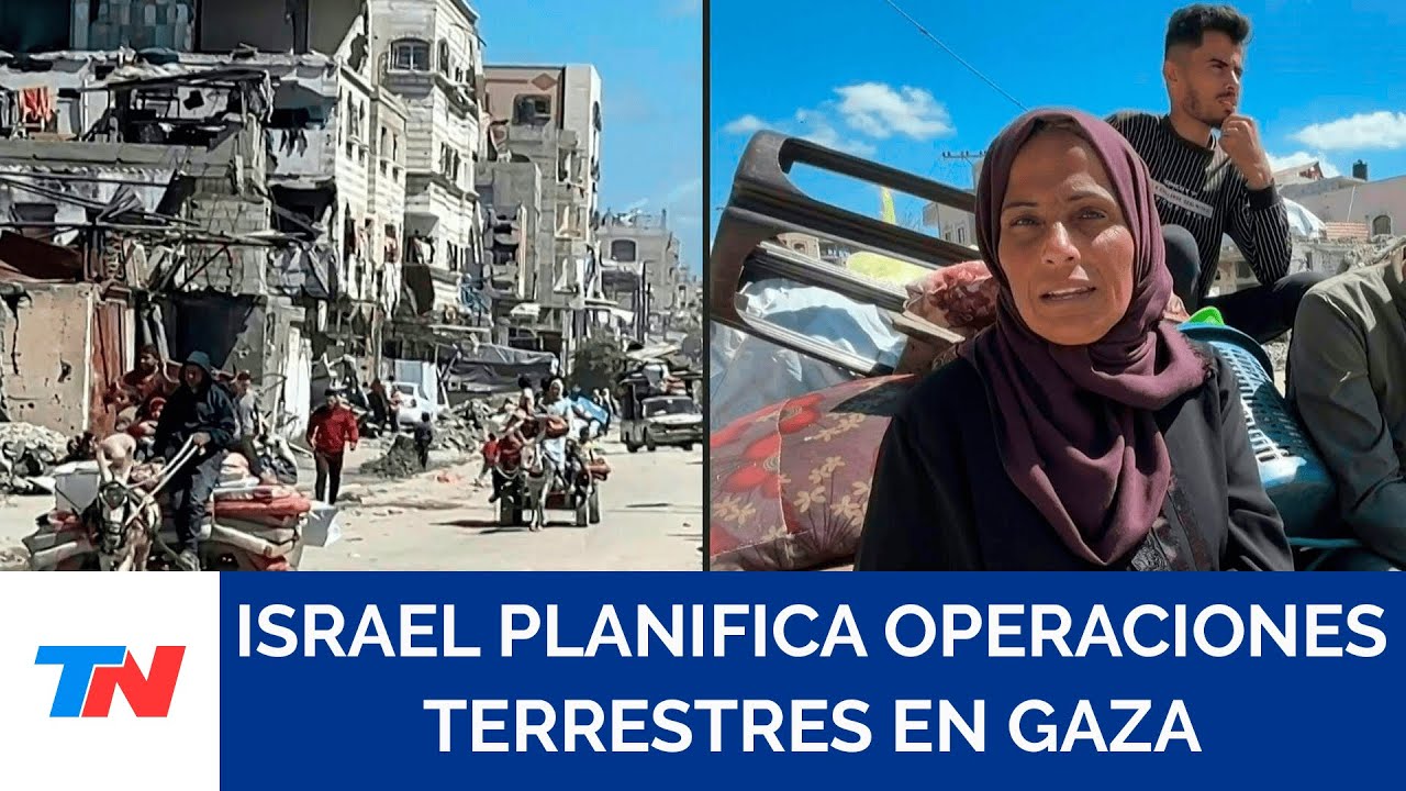 Israel anunció operaciones terrestres y lanzó una última advertencia para Gaza