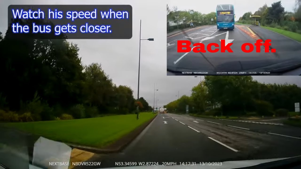 Speke Test Route Bus Fails Pupil.