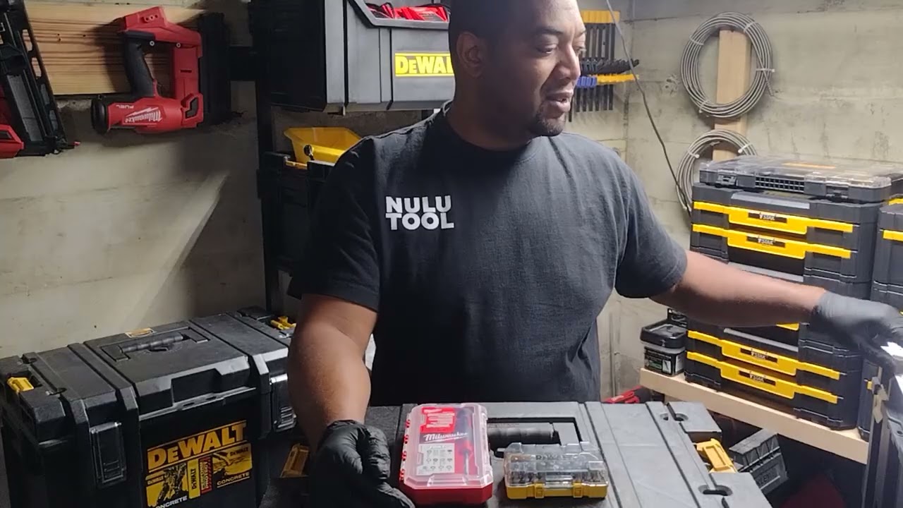 Milwaukee / DeWalt Security Bit Set Comparison