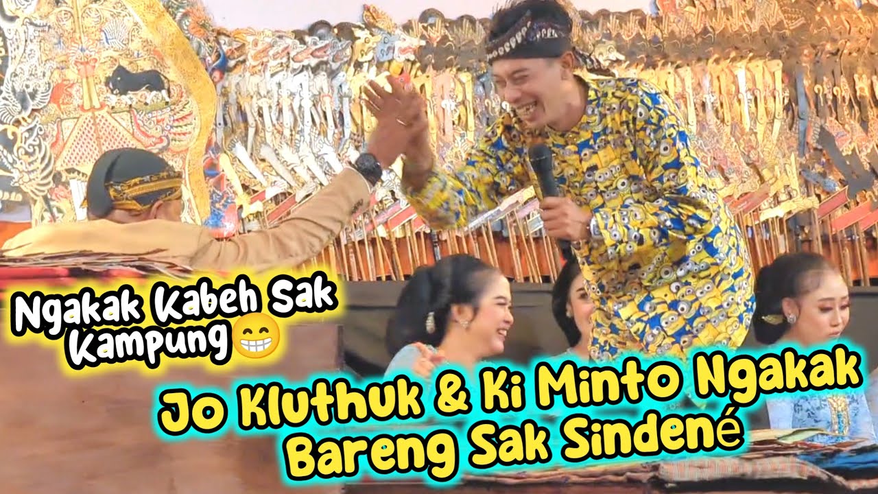 TERBARU JO KLITIK - JO KLUTUK BERAKSI BARENG KI MINTO TANGGAPAN JURAGAN LOMBOK