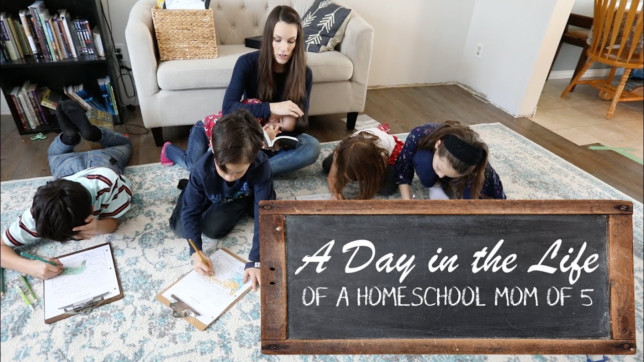 A Day in the Life of a Homeschool Mom of 5