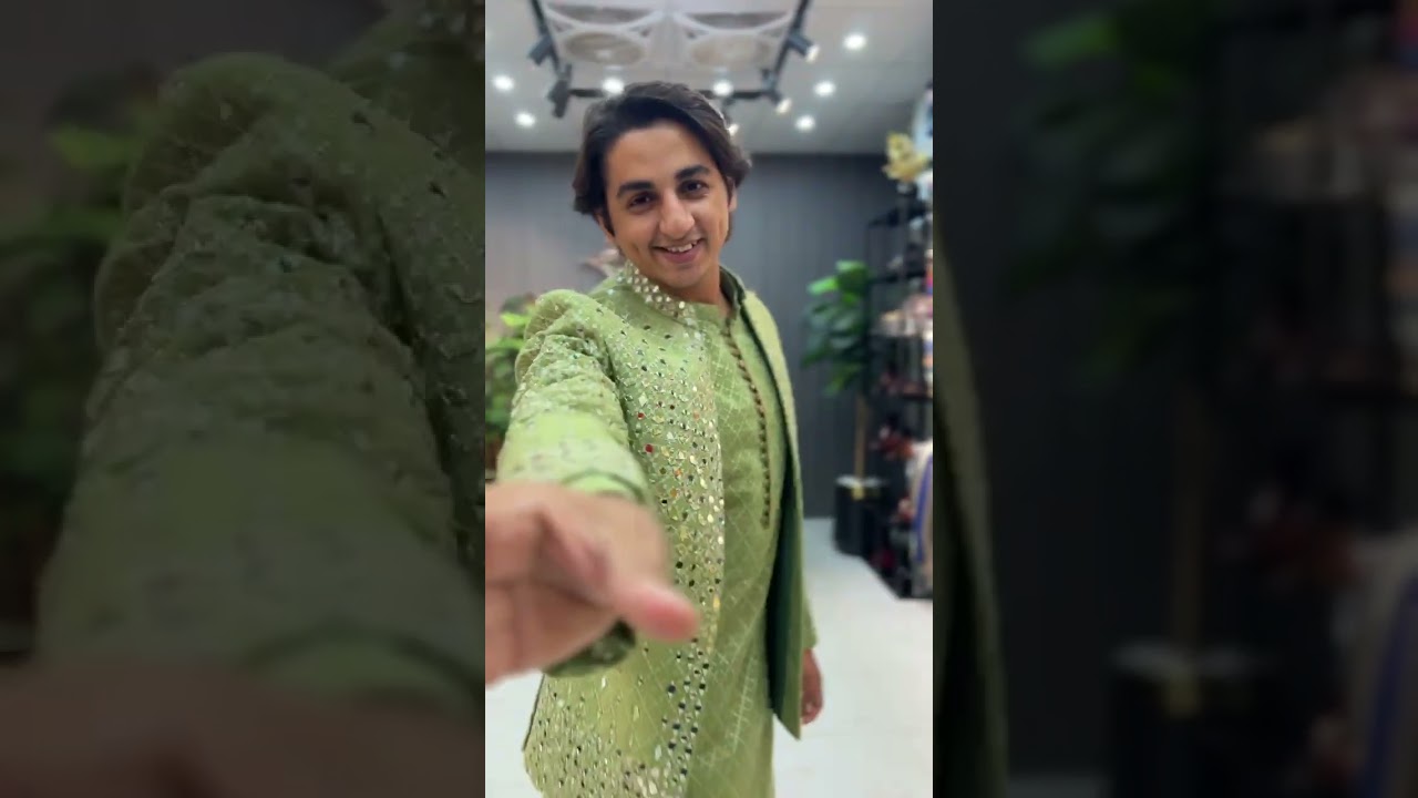 Kurta Pajama Prince Coat #najibmaya