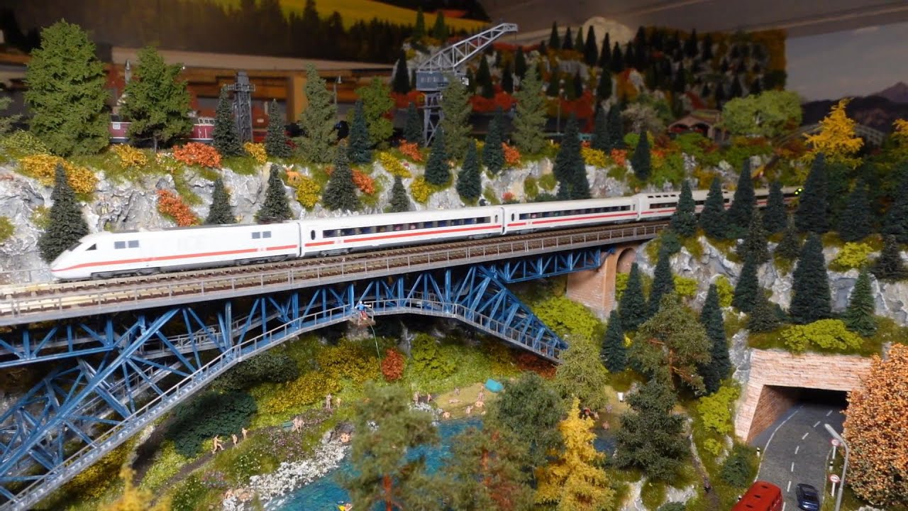 Mein ICE Leidensweg , Modelleisenbahn Spur N , Fleischmann