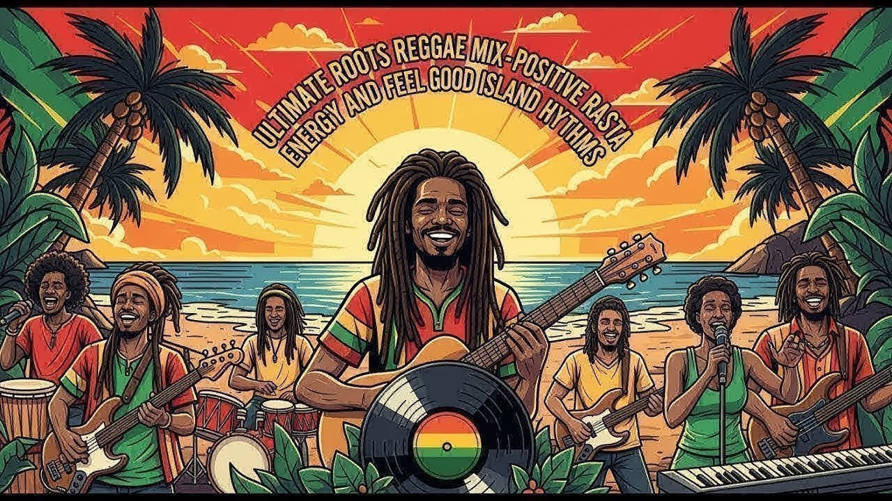 Rasta Reggae Harmony One Love Mix Conscious Vibes, Spiritual Flow Roots Vibration (New Live 202
