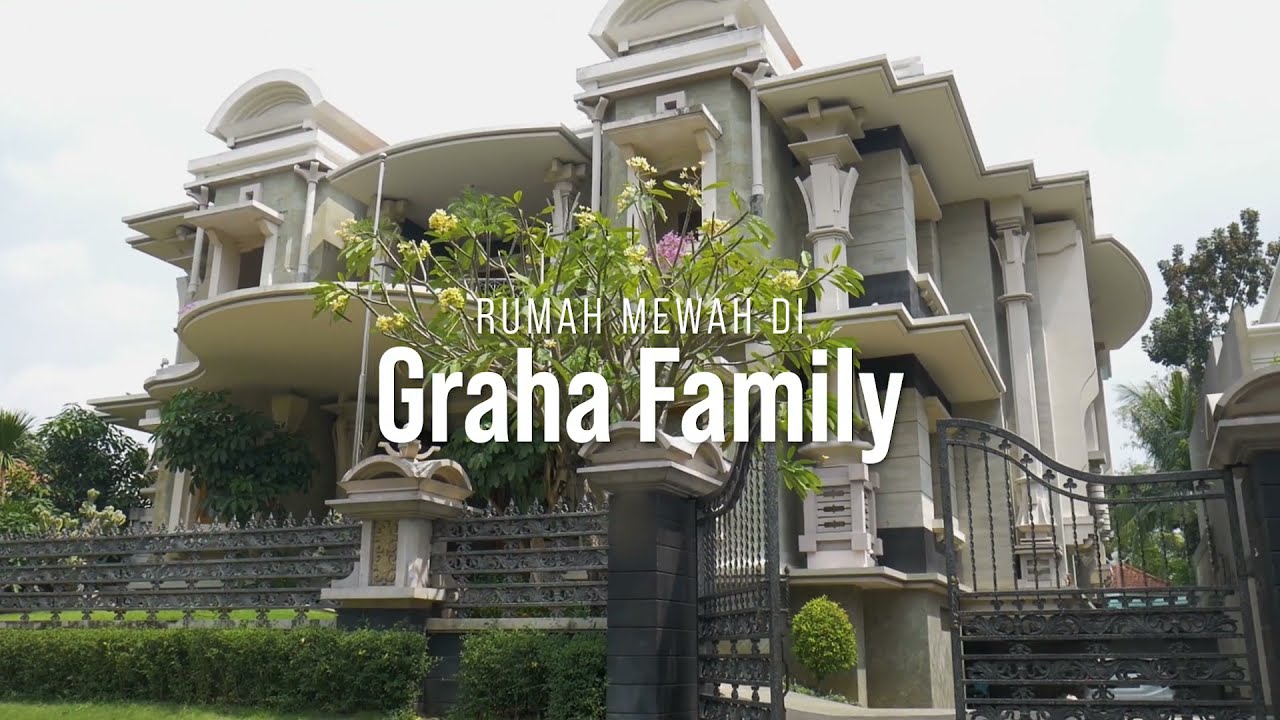 Keliling Rumah SUPER MEGAH & MEWAH di Kawasan Elite Surabaya, Graha Family. Fasilitas SERBA ADA